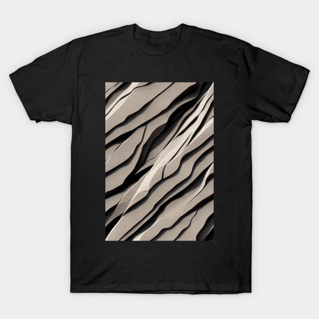 Stylized Granite Stone Pattern Texture #7 T-Shirt by Endless-Designs